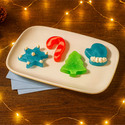 Festive Jell-O Swirl Jigglers
